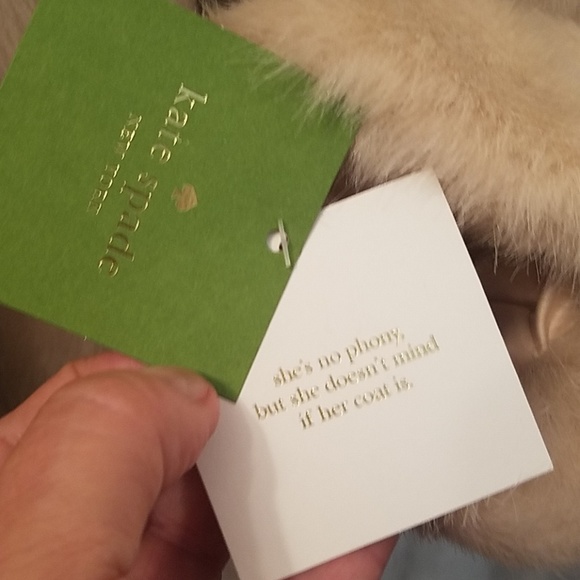 KATE SPADE | Faux Mink Coat NEW - Picture 8 of 8